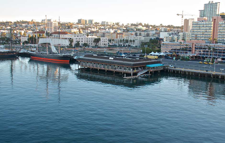Embarkation/Disembarkation Port San Diego