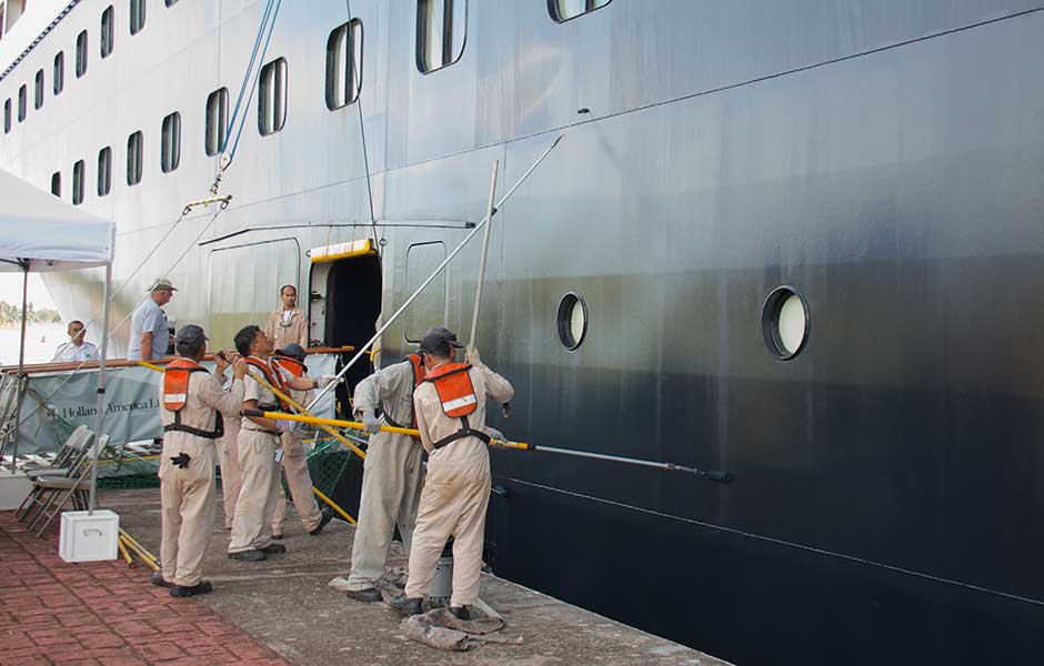 cruise ship maintenance